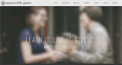 Desktop Screenshot of marysvillegrace.org