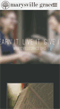 Mobile Screenshot of marysvillegrace.org